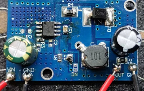 开云官方下载开云app3041H dc-dc100V降压12V0.5A恒压电源供电方案